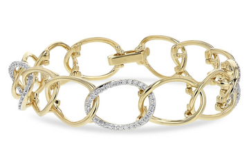 Diamond Bracelet in Gold